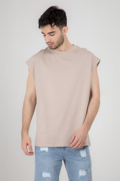 Mayk qisqa uzunligi Beige M  SS22CA2N-13-14-11474