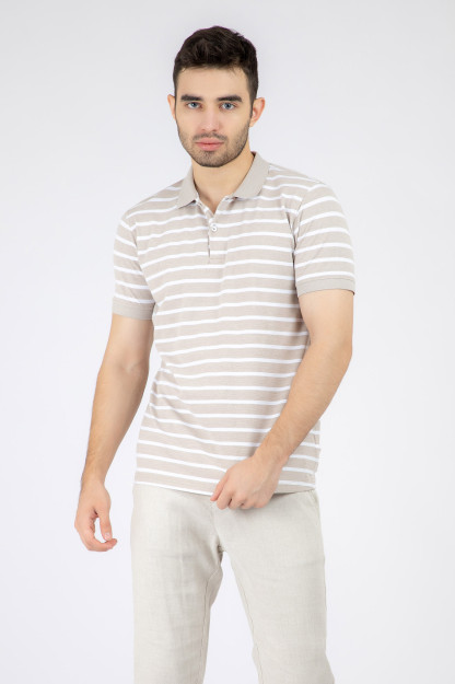 Polo qisqa qisma Beige M  SS22CA2N-17-14-11396