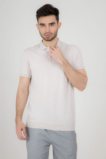 Polo qisqa qisma Beige M  SS22CA2N-17-14-11422