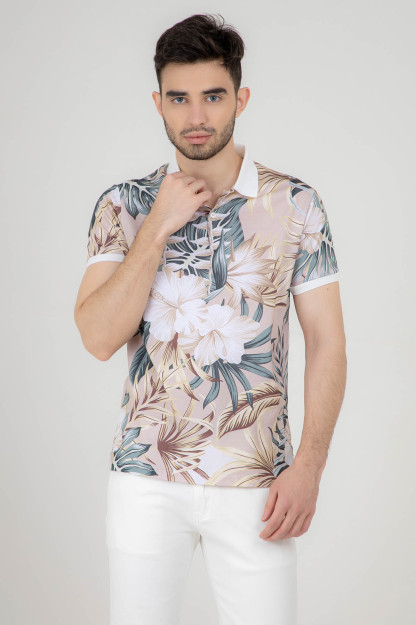 Polo qisqa qisma Beige XL  SS22CA2N-17-14-11496