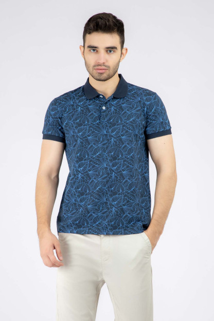 Polo qisqa qisma Navy M  SS22CA2N-17-7-11799