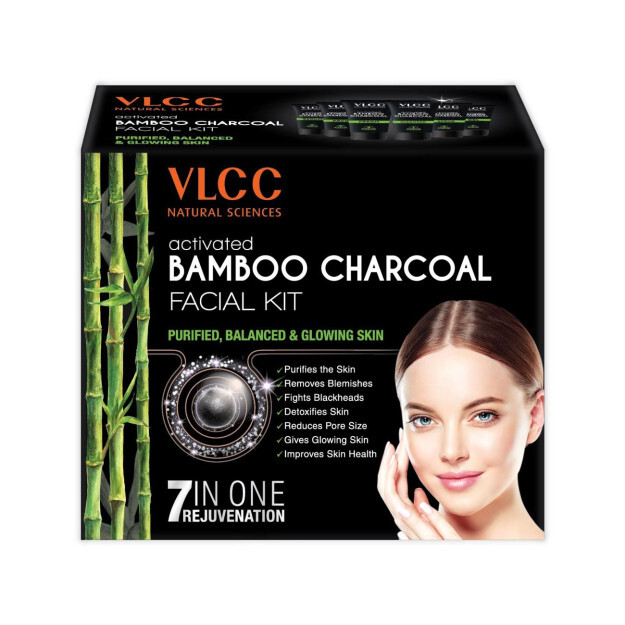 Activated Bamboo Charcoal Facial Kit /Набор для лица с активированным бамбуковым углем (10 gmx6pcs) УТ-00006120