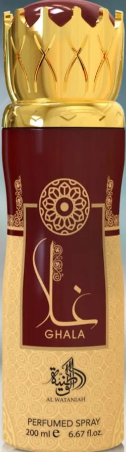 AL WATANIAH PERFUME SPRAY 200ML - GHALA УТ-00003684