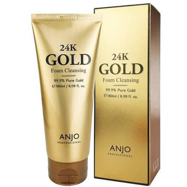 Anjo 24 K Gold пенка для умывания  180 ml  УТ-00002549