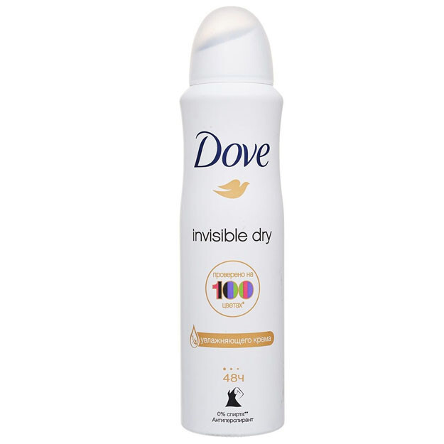 Antiperspirant aerozol DOVE APA ko'rinmas quruq TRS 6X150ML  УТ-00004663