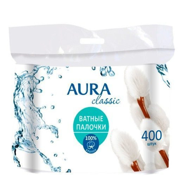 AURA paxta kurtaklari go'zalligi p / e to'plami 400 dona. avtomobil velosiped kk / 42 УТ-00002691