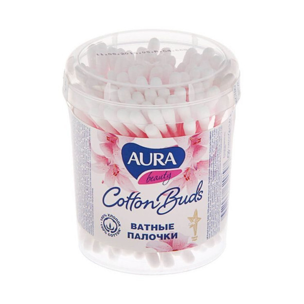 Aura paxta kurtaklari stakan 100pcs. yangi QC /48 УТ-00002693