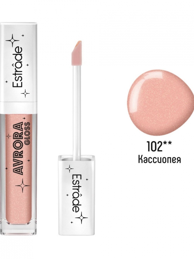 Avrora Gloss Glitter yaltiroq lab bo'yog'i 102  УТ-00003165