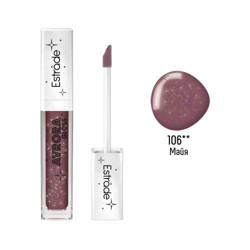 Avrora Gloss Glitter Мерцающий блеск для губ 106 УТ-00003169