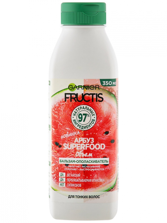 Бальзам для волос FRUCTIS 350мл SUPERFOOD АРБУЗ УТ-00000928