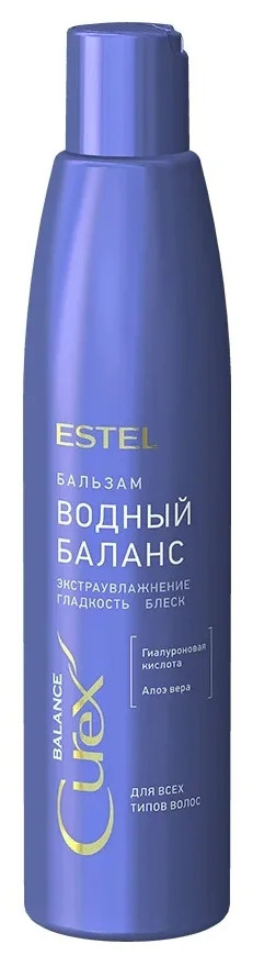 Бальзам "Водный баланс" для всех типов волос CUREX BALANCE (250 мл) CR250/B19 УТ-00004136