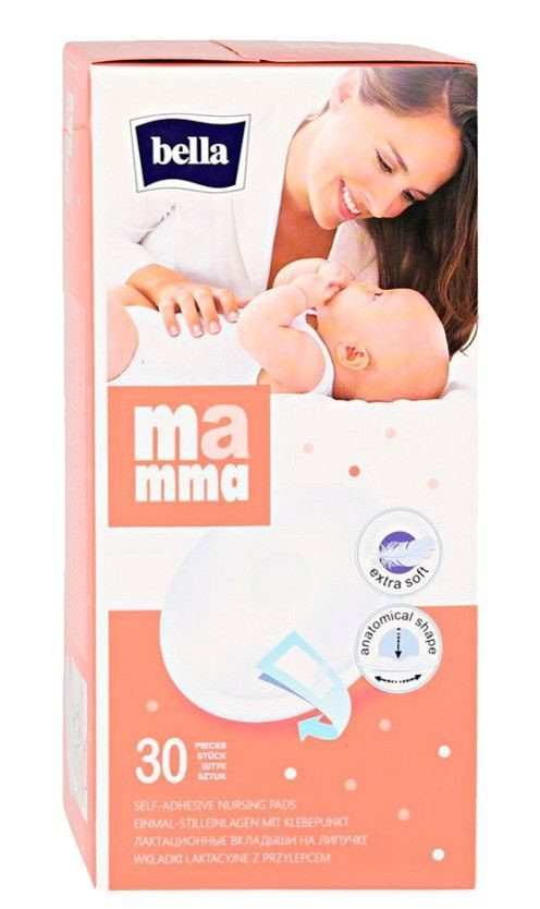 Bella MAMMA 30 dona Velcro laktatsion qo'shimchalari. kartalarda.up. УТ-00003815