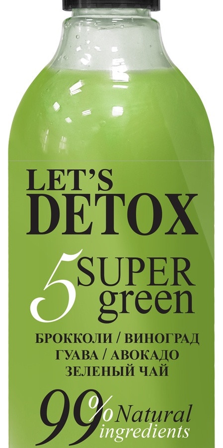 BODY BOOM натуральный био гель для душа "5 super green" увлажняющий УТ-00005203