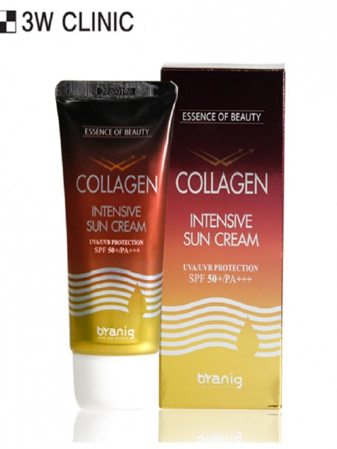 Byanig essence of beauty COLLAGEN intensive sun cream SPF 50+ УТ-00006521