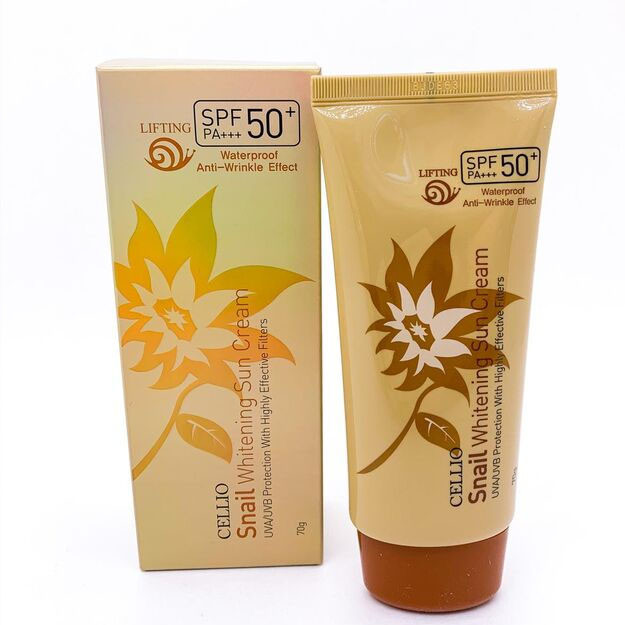 Cellio SPF50 + Snail 70gr kremi  УТ-00002508