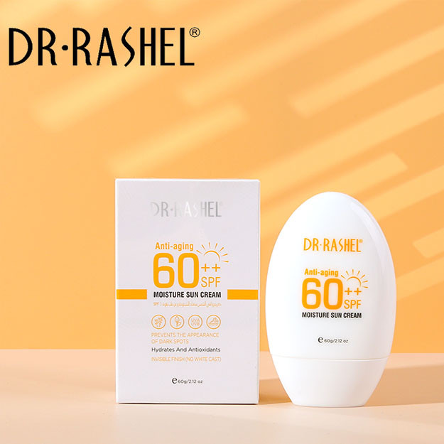 Cолнцезащитный крем Антивозрастной и увлажняющий SPF 60 ++./Anti-aging & moisture sun cream DRL-1651 УТ-00004008