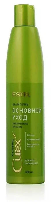 CR300/S5 Шампунь "Основной уход" для всех типов волос CUREX CLASSIC (300мл) УТ-00000057