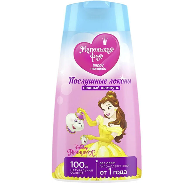 Bolalar uchun yumshoq shampun "itoatkor BUKLELER" kichik peri, 240 ml  УТ-00004598