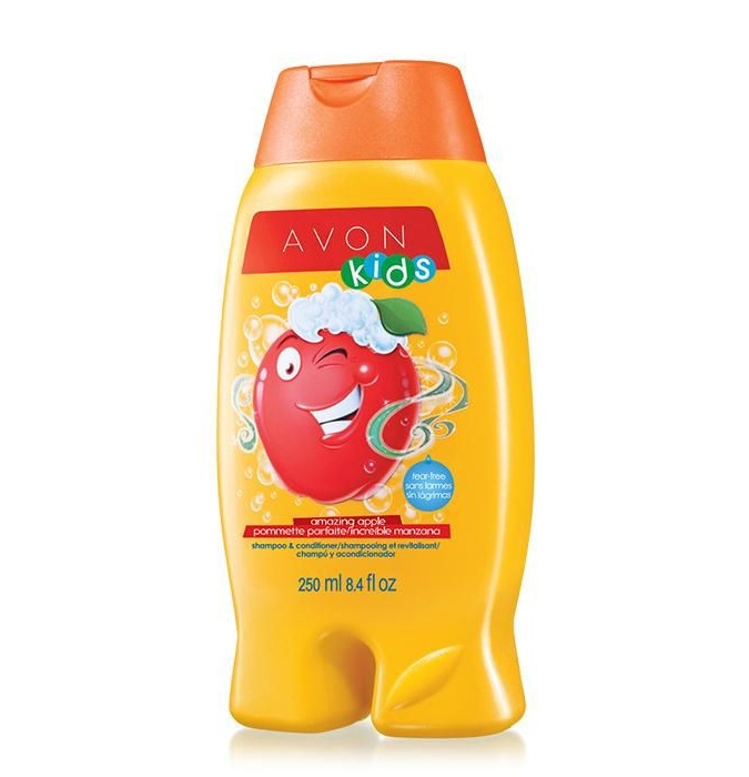 AVON Naturals Kids seriyasidagi "Apple Fun" bolalar uchun konditsioner shampun, 250 ml  УТ-00000839