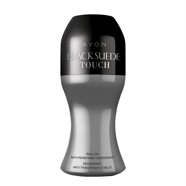 Parfyumlangan terga qarshi dezodorant Avon Black Suede Touch 50ml