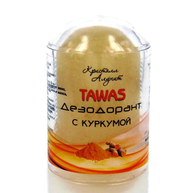 Alum Zerdeçal 60gr dan tayyorlangan dezodorant tayoq  УТ-00004016