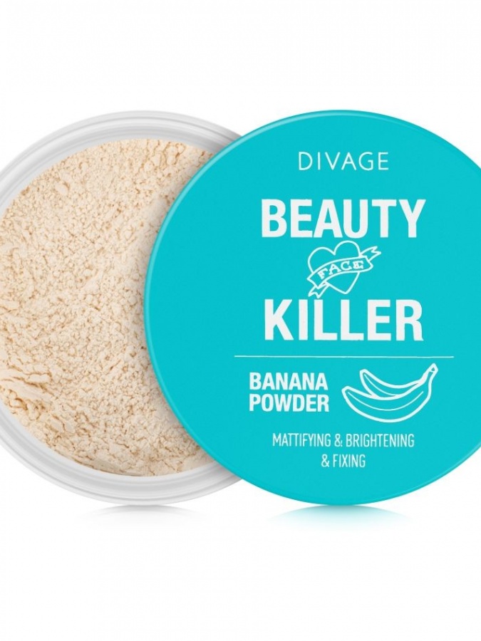 DIVAGE Пудра рассыпчатая для лица Beauty Killer Banana Powder № 01 УТ-00005157