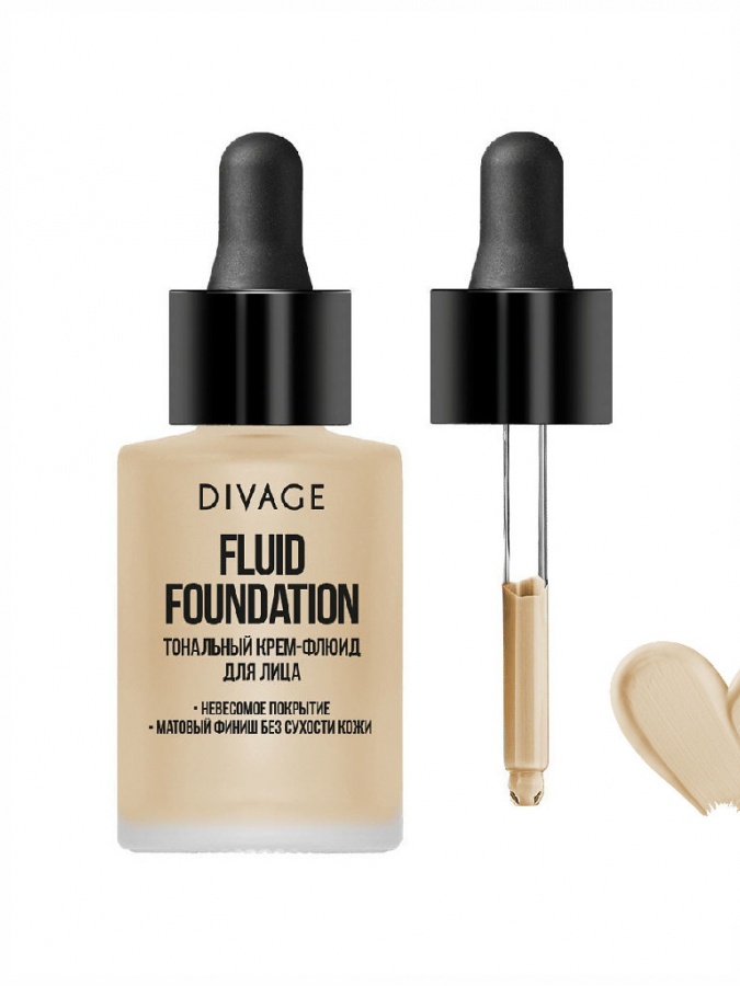 Divage Fluid Foundation yuz uchun suyuqlik fondi № 01  УТ-00005076