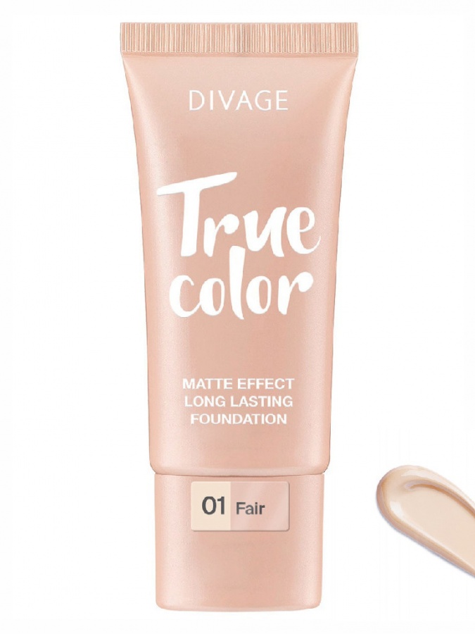 DIVAGE Тональный крем True Color № 01 Fair УТ-00005159