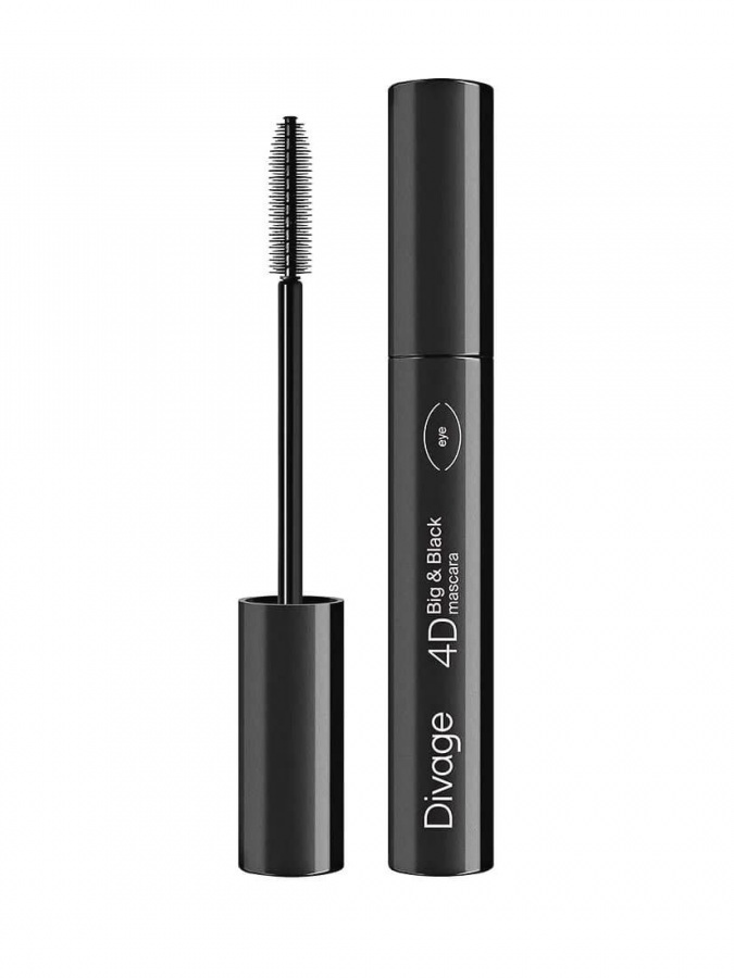 DIVAGE Тушь для ресниц 4D BIG and BLACK, тон черный УТ-00005133