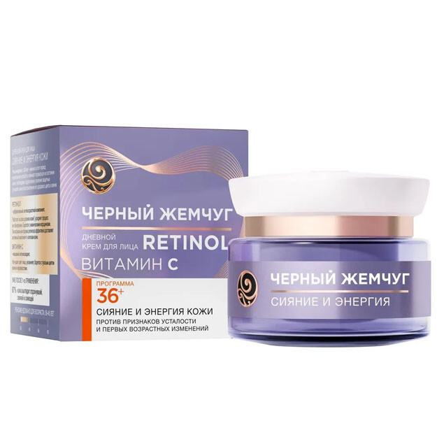 Qora marvaridli kunlik yuz kremi 36 yoshdan boshlab dastur, 50 ml.  УТ-00004626