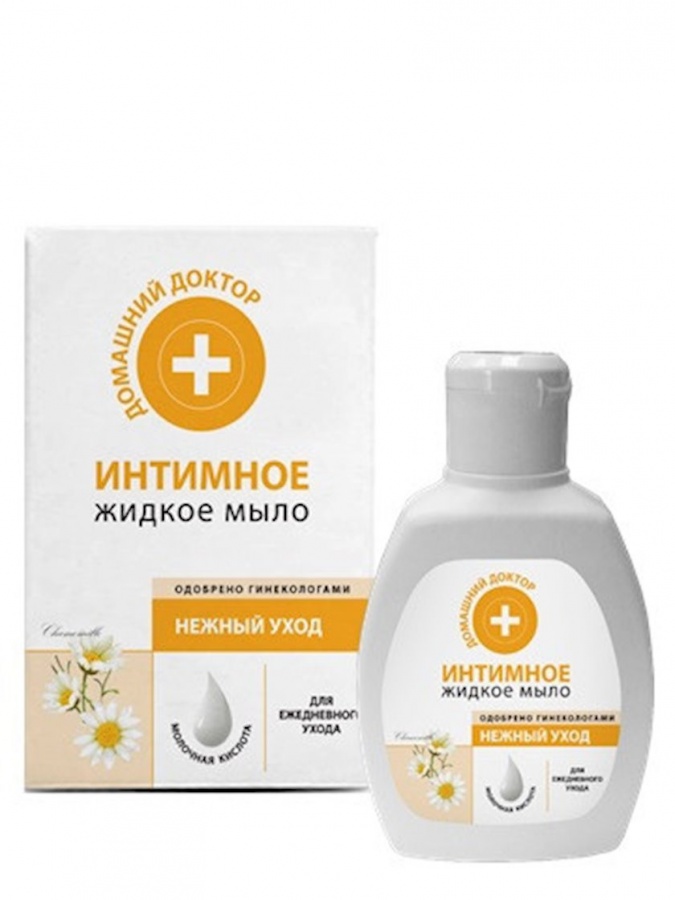 "Домашний Доктор" Интимное жидкое мыло нежный уход "Ромашка", 200 мл УТ-00006010