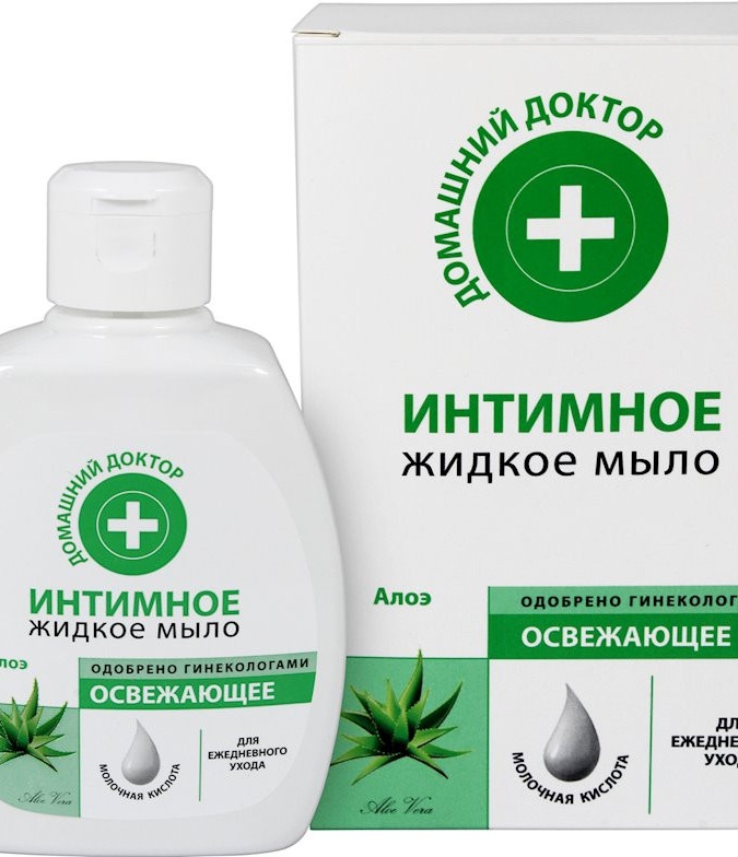 "Uy shifokori" samimiy suyuq sovun tetiklantiruvchi "aloe", 200 ml УТ-00006011