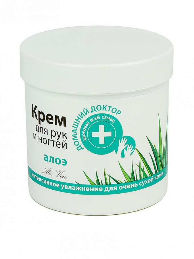 "Uy shifokori" aloe qo'l va tirnoq kremi, 250 ml.  УТ-00006016