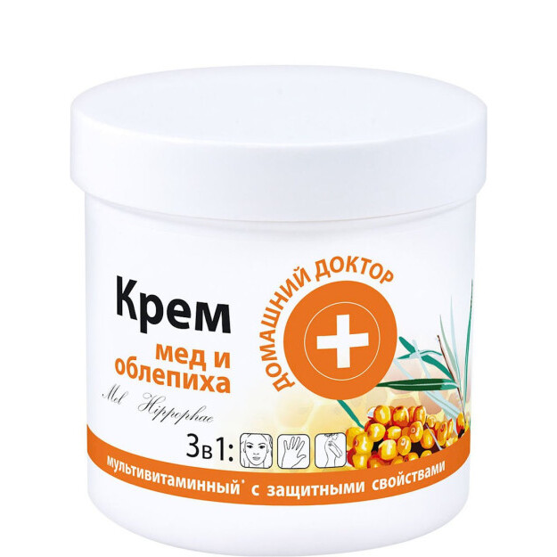 "Uy shifokori" Asal va dengiz shimoli bilan krem, 250 ml.  УТ-00006021