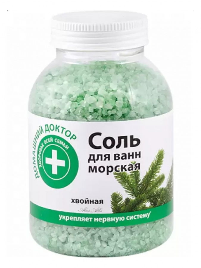 "Домашний Доктор" Соль для ванн "Морская ХВОЙНАЯ", 1000 мл УТ-00006035