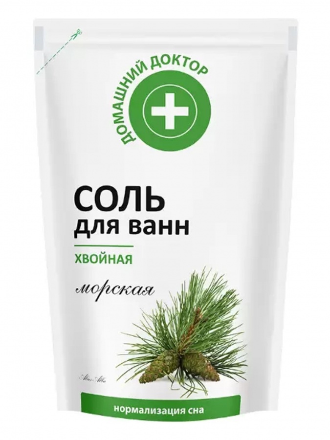 "Uy shifokori" vanna tuzi "dengiz ignabargli" 500 ml. УТ-00006034