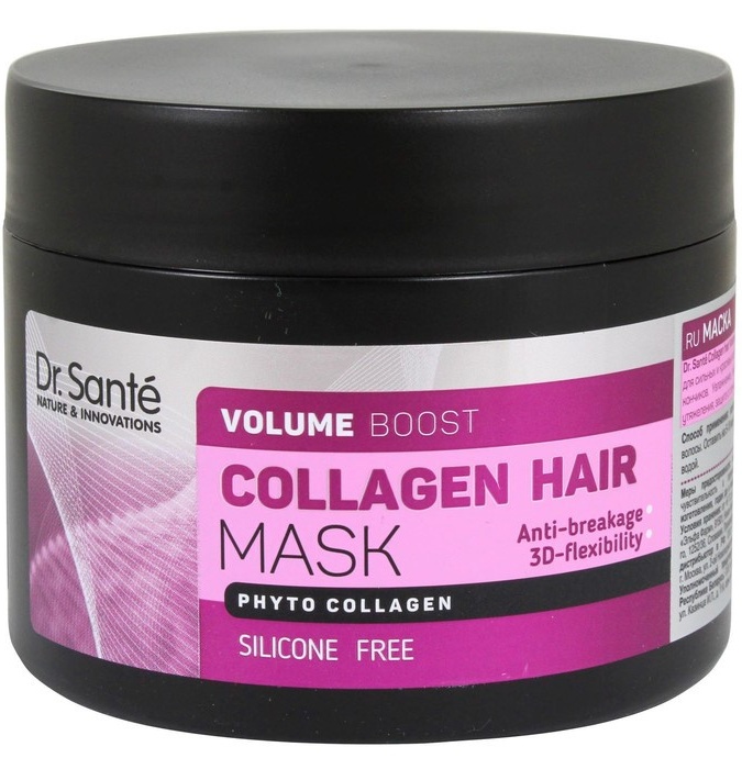"Dr.Sante COLLAGEN soch hajmini oshirish " niqob, 300 ml  УТ-00006081