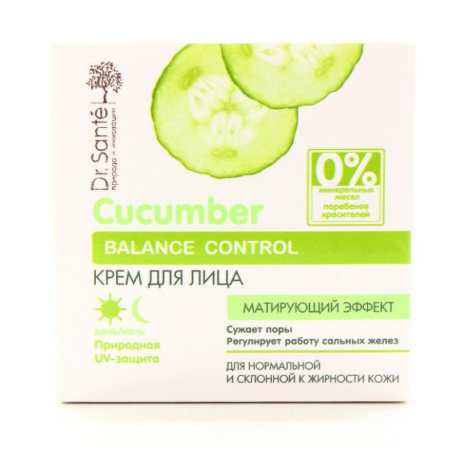 "Dr.Sante Cucumber Balance Control " yuz kremi, 50ml  УТ-00005935