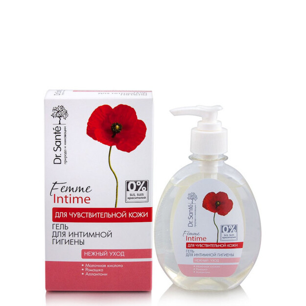 "Dr.Sante Femme Intime"Гель для интимной гигиены"Нежный уход", 230 мл УТ-00005941