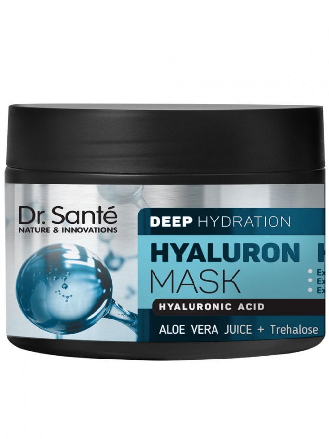 "Dr.Sante HYALURON Hair Deep hydration " niqobi, 300ml  УТ-00006075