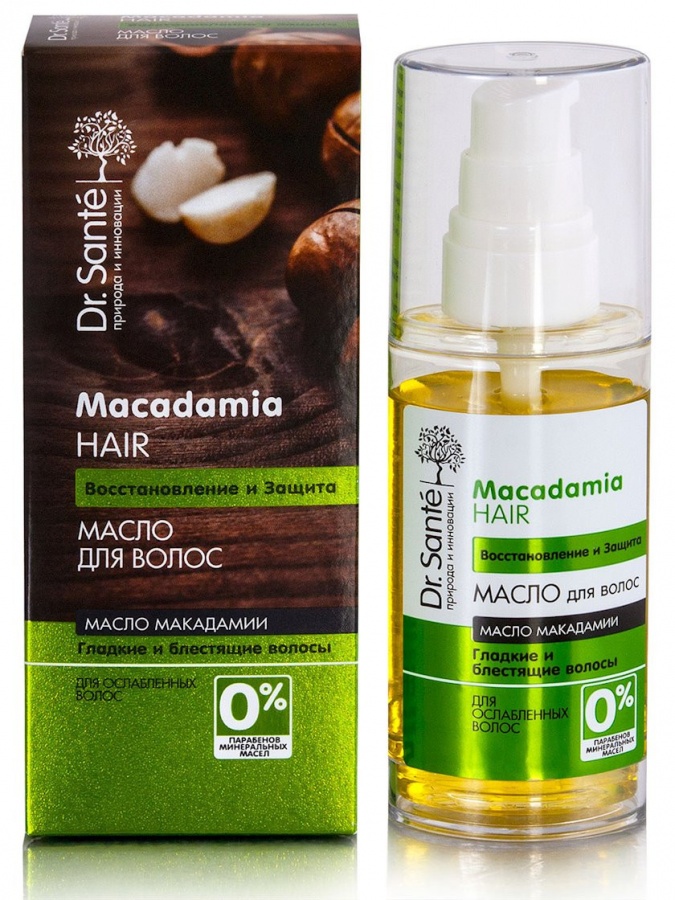 "Dr.Sante Macadamia sochlari " soch yog'i, 50 ml  УТ-00005946