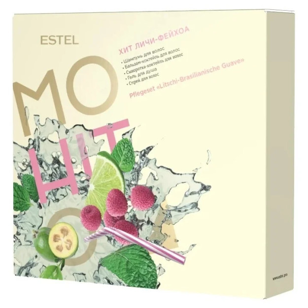ESTEL MOHITO HIT Lichi-Feijoa Set #5 / Набор HIT #5 Личи-Фейхоа ESTEL MOHITO (шампунь 250, бальзам 2 УТ-00004208