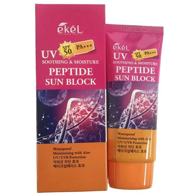 Eykel UV SPF 50 Aloe PEPTIDE Sun Block 70 ml УТ-00005280