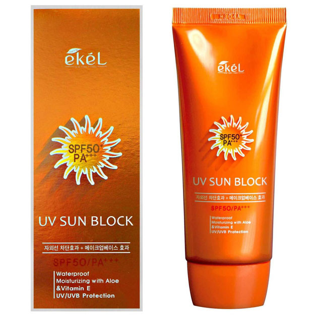 Eykel UV Sun Block Aloe+Vitamin E Spf 50 70m  УТ-00005281
