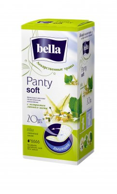 Ежедневные прокладки Bella PANTY SOFT Tilia по 20 шт в карт.уп.(Липовый цвет) УТ-00003789