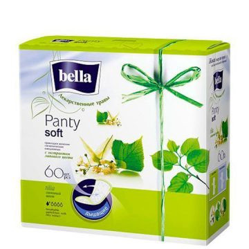 Ежедневные прокладки Bella PANTY SOFT Tilia по 60 шт в карт.уп.(Липовый цвет) УТ-00003790