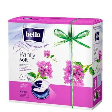 Ежедневные прокладки Bella PANTY SOFT Verbena по 60 шт в карт.уп. УТ-00003792