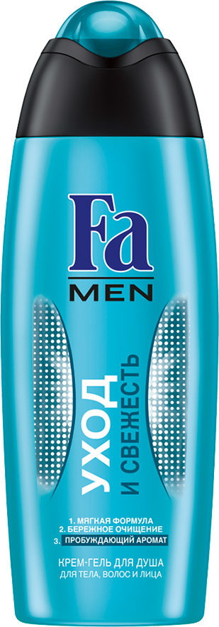 Fa gel D / dush 250 ml erkaklar parvarishi va Tazelik  УТ-00000087