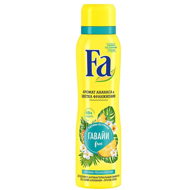 FA spreyi De 150 ml ananas va Frangipani gullari, Gavayi УТ-00000108
