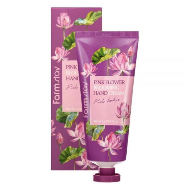 FARM STAY Крем для рук "PinkFlower Pink Lotus" 100мл УТ-00002493